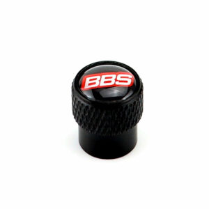 BBS Red Aluminum Tire Valve Caps - Extra Spare Cap Total 5 Caps