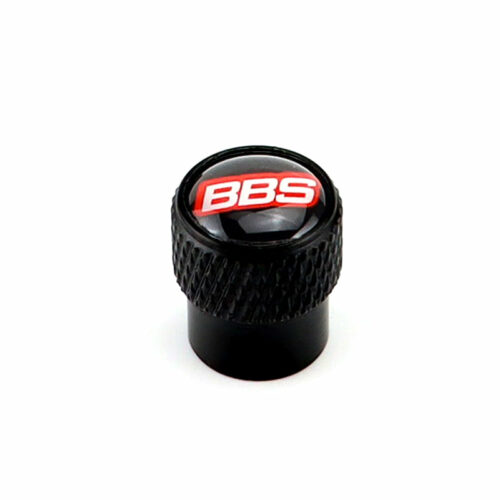 BBS Red Aluminum Tire Valve Caps – Extra Spare Cap Total 5 Caps