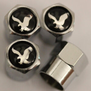 Eagle Tire Valve Caps - Plus Free Extra Cap
