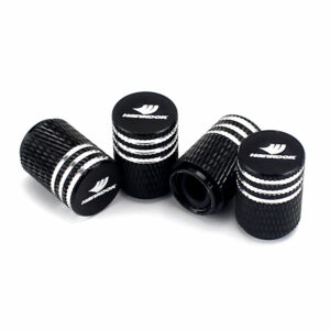 Hankook Black Laser Engraved Tire Valve Caps-Extra Spare Cap