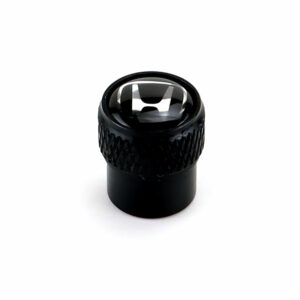 Honda Black Tire Valve Caps