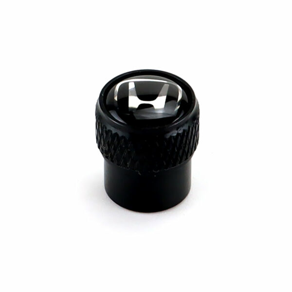 Honda Black Tire Valve Caps
