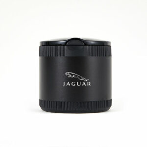 Jaguar Black Laser Engraved Portable Led Ashtray ( Small )