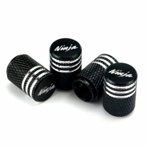 Kawasaki Ninja Laser Engraved Tire Valve Caps