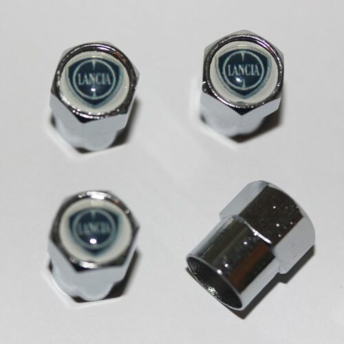 Lancia Tire Valve Caps – Plus Free Extra Cap