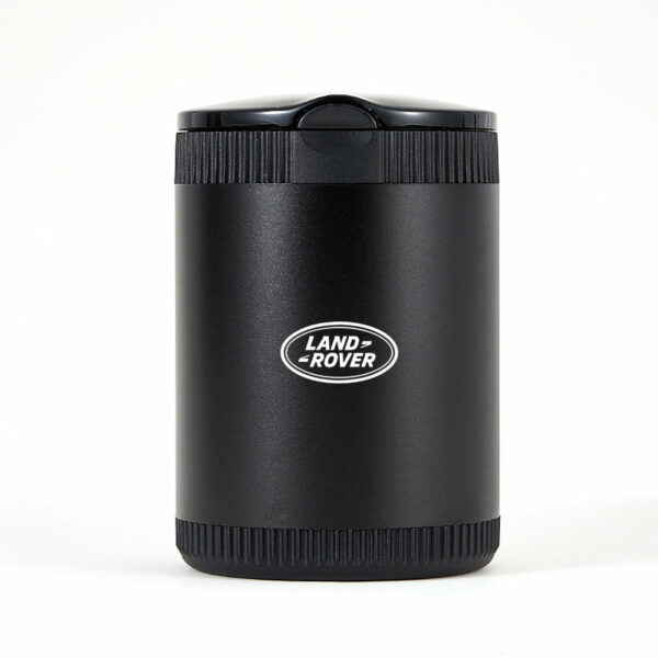 Land Rover Black Laser Engraved Portable Led Ashtray ( Large )