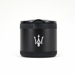 Maserati Black Laser Engraved Portable Led Ashtray ( Small )