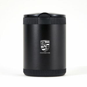 Porsche Black Laser Engraved Portable Led Ashtray ( Large )