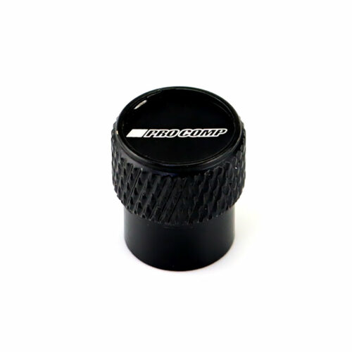 Pro Comp Wheel Laser Engraved on Black Tire Valve Caps – Extra Spare Cap Total 5 Caps
