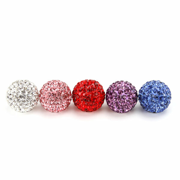 Rhinestone Bling Bling Diamond Style Tire Valve Stem Caps