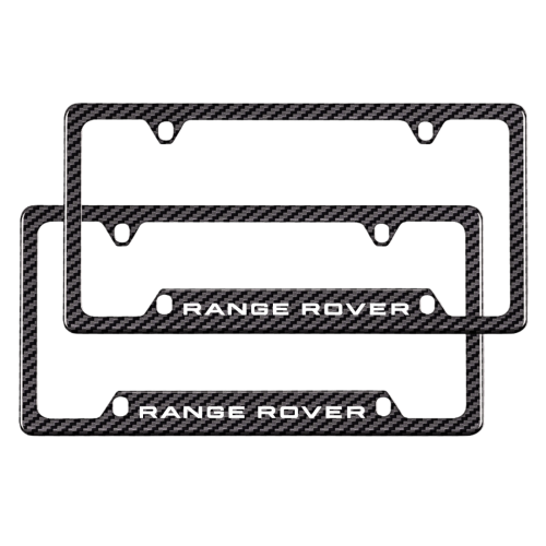 Range Rover Carbon Fiber License Plate Frame