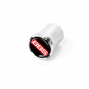 BBS Chrome Tire Valve Caps - Extra Spare Cap Total 5 Caps