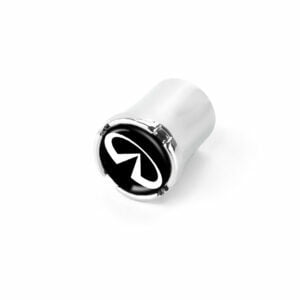 Infiniti Chrome Tire Valve Caps