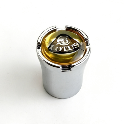 Lotus Chrome Tire Valve Caps – Extra Spare Cap Total 5 Caps