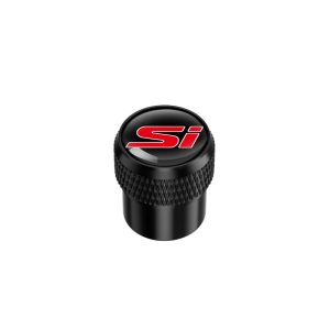 Honda valve stem caps black Online - Tire Valve Caps