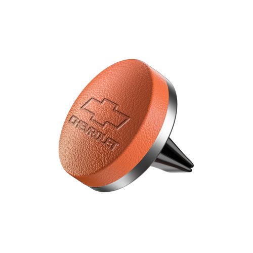 Chevrolet Car Leather Air freshener Vent Clip With 4 Color of Choice